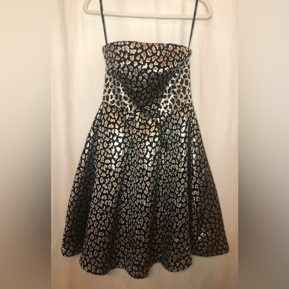 Black Strapless Mini Babydoll ALI & JAY Dress